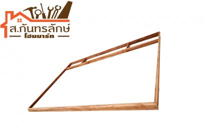 วงกบประตู 160x200x30 มีกระจกบน3ช่องc