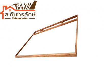 วงกบประตู 200x200x30 มีกระจกบน3ช่อง