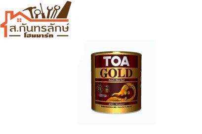 สีทองคำ ทีโอเอ โกลด์ GE505(ทองยุโรป) สีน้ำมันอะครีลิค 1/2PT