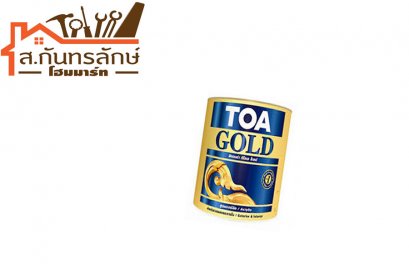 สีทองคำ ทีโอเอ โกลด์ L9009 สีทองมิราเคิล สีแลคเกอร์อะครีลิค 1/2PT