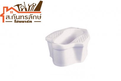 ส้วมนั่งยองฐานสูง S-5501/WT STAR สีขาว