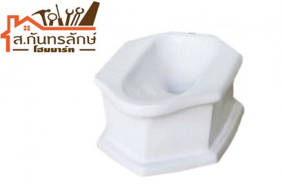 ส้วมนั่งยองฐานสูง ขาว MATO SW-5