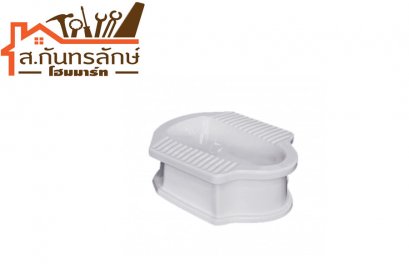 ส้วมนั่งยองฐานสูง ขาว จากัวร์ JA-605