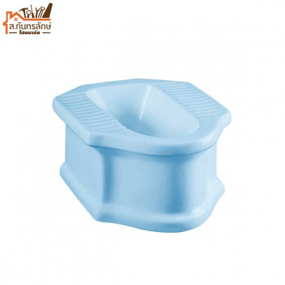 ส้วมนั่งยองฐานสูง ฟ้า NASCO NC-102-SA-1