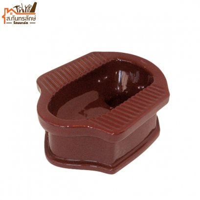 ส้วมนั่งยองฐานสูง แดง NASCO NC-102-RA-1