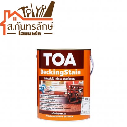 สีย้อมพื้นไม้เดคกิ้งสเตน D99 TOA แกลลอน