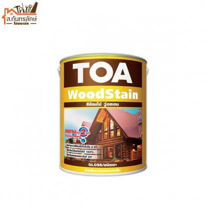 สีย้อมไม้ชนิดเงา G08 TOA  สีไม้สักอ่อน