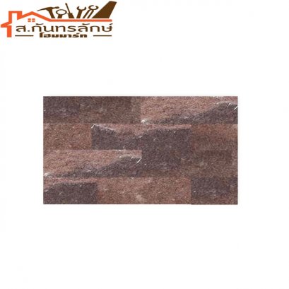 หินทราย สีแดง ขนาด 5x30 ซม.