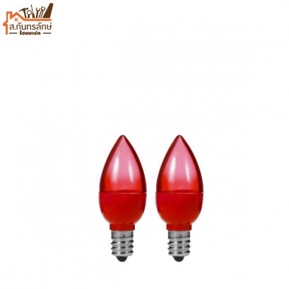 หลอดไฟศาลเจ้า สีแดง LED