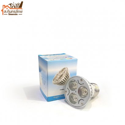 หลอดไฟฮาโลเจน E27 WHITE/LED