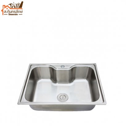 อ่างซิงค์ล้างจาน D6045 Vegarr 1 หลุม ไม่มีที่พัก