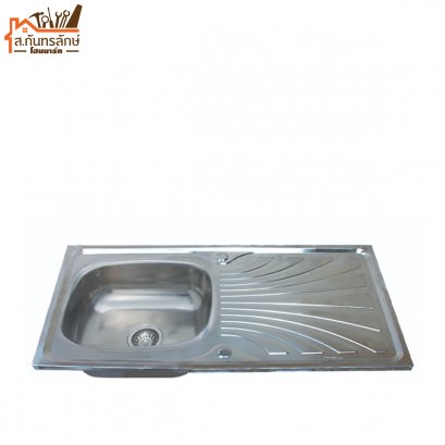 อ่างซิงค์ล้างจาน K-1050-SD MRK 1 หลุม มีที่พัก
