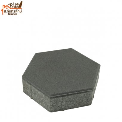 อิฐบล็อกตัวหนอน หกเหลี่ยม ซีเมนต์ / รับเอง
