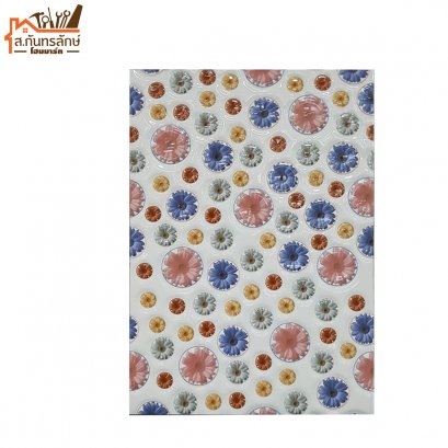 กระเบื้องผนัง 10x15 ภชา 214-H1 ลายขาวรั้ว