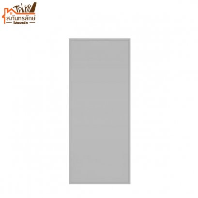 ประตูพีวีซี 80x180 เรียบ OK1 สีเทา