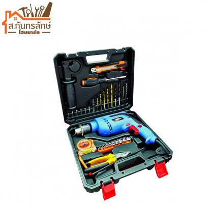 สว่านกระแทก 4 หุน GB16RE EUROX (กล่องชุด)