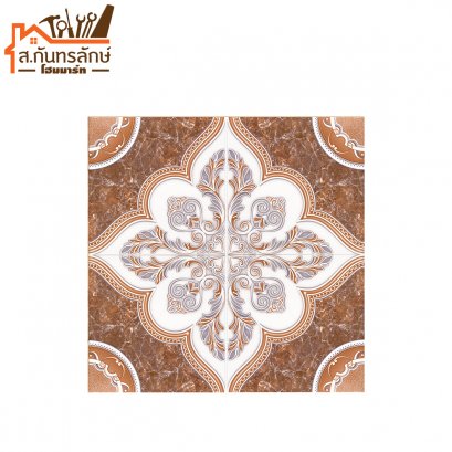 กระเบื้องปูพื้น16x16 ทิพย์อัคระ-น้ำตาล SOSUCO