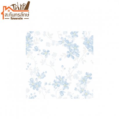 กระเบื้องปูพื้น 12x12 โชคดีบุษบา ฟ้า ดูราเกรส