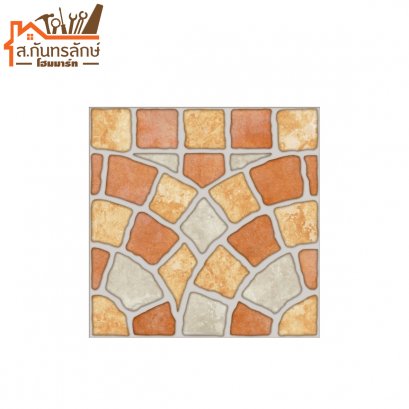 กระเบื้องปูพื้น12x12 โชคดีไอดินน้ำตาล ดูราเกรส