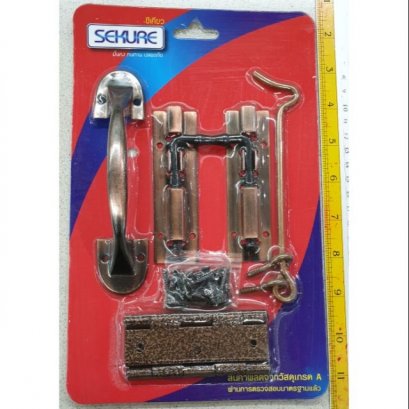 ชุดอุปกรณ์หน้าต่าง SK14-SET17(10&quot;) SEKURE