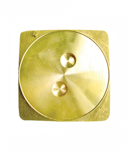 ฝาส้วมทองเหลือง 6&quot; DONMARK