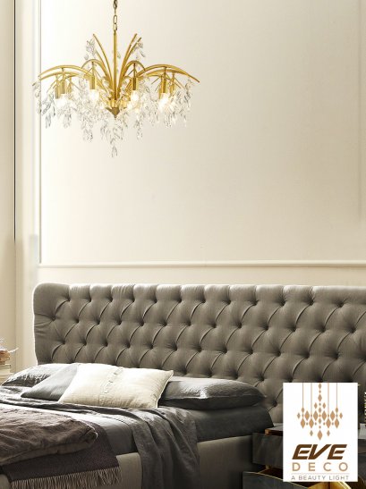 โคมไฟแขวนเพดาน รุ่น EVE-00130 สำหรับใส่หลอด E14 จำนวน 10 ดวง