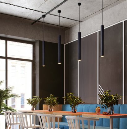 โคมไฟแขวนเพดาน รุ่น EVE-00407 LED 5W ขนาด 3x30cm. ราคาสำหรับ 1 แท่ง