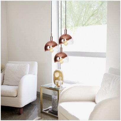 PENDANT โคมไฟแขวนเพดาน รุ่น ROSE GOLD EVE- 10696 สำหรับใส่หลอด E27 จำนวน 1 ดวง