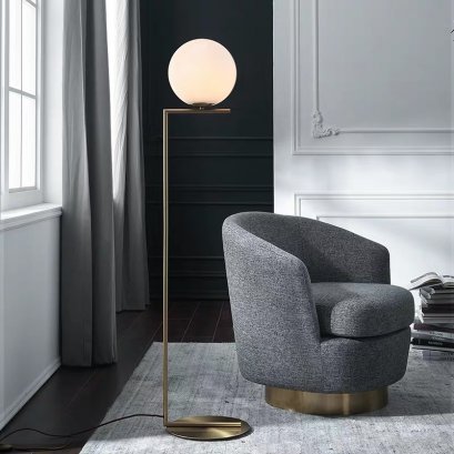 FLOOR LAMP โคมไฟตั้งพื้น รุ่น ABALL EVE-00256