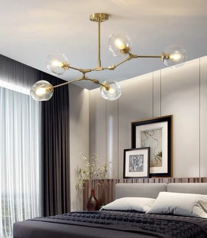 โคมไฟแขวนเพดาน รุ่น BUBBLE EVE-00001 จำนวน 5 หลอด