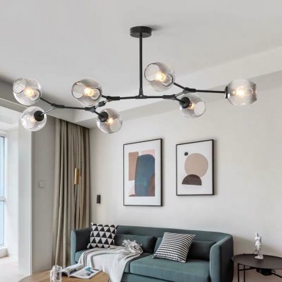 โคมไฟแขวนเพดาน รุ่น BUBBLE EVE-00001 จำนวน 7 หลอด