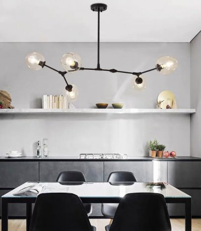 โคมไฟแขวนเพดาน รุ่น BUBBLE EVE-00001 จำนวน 5 หลอด