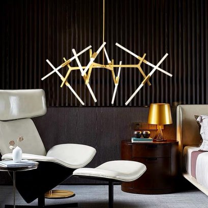 โคมไฟแขวนเพดาน รุ่น LINER EVE-EVE-00002 จำนวน 16 หลอด