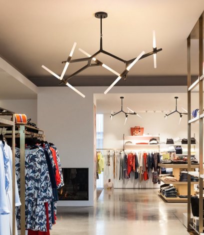 โคมไฟแขวนเพดาน รุ่น LINER EVE-EVE-00002 จำนวน 10 หลอด