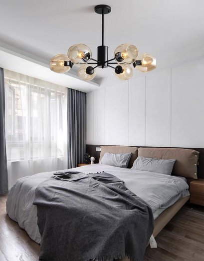 โคมไฟแขวนเพดาน รุ่น EVE-00146 สำหรับใส่หลอด E27 จำนวน 6 ดวง