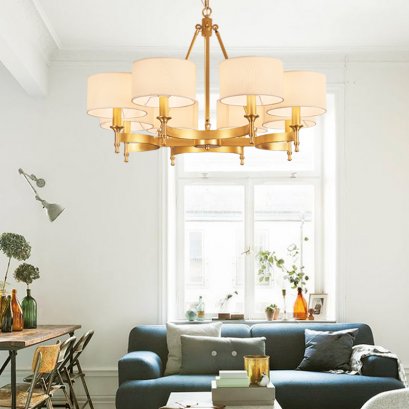 โคมไฟแขวนเพดาน EVE-00423 สำหรับใส่หลอด E14 จำนวน 8 ดวง