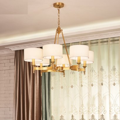 โคมไฟแขวนเพดาน EVE-00423 สำหรับใส่หลอด E14 จำนวน 6 ดวง