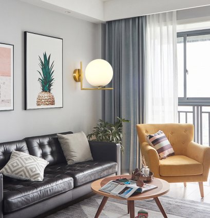 Wall Lamp โคมไฟติดผนัง รุ่น ABALL EVE-00659