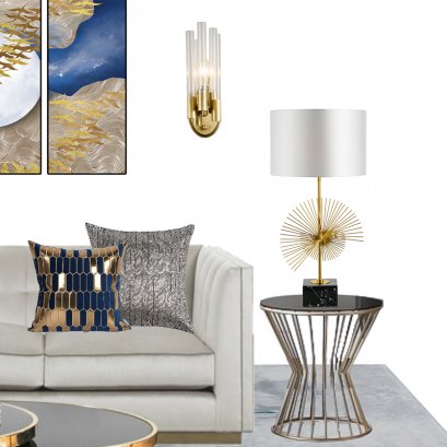 Table Lamp โคมไฟตั้งโต๊ะ รุ่น HAZEL  EVE-00505