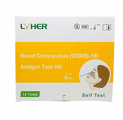 Lyher Novel Covid-19 Antigen Test Kit