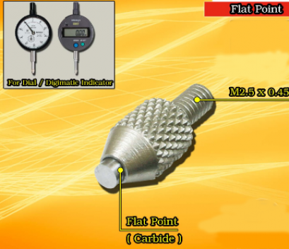อะไหล่หัวกดแบบแบนเรียบ (คาร์ไบด์)