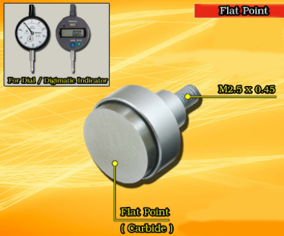 อะไหล่หัวกดแบบแบนเรียบ (คาร์ไบด์)