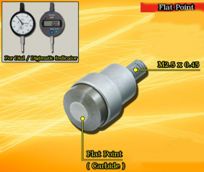อะไหล่หัวกดแบบแบนเรียบ (คาร์ไบด์)