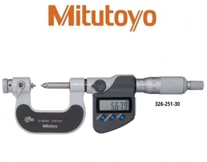 ดิจิตอลไมโครมิเตอร์เช็คฟันเกียร์ [Series 324]