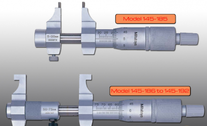 ไมโครมิเตอร์วัดใน มีให้เลือก 8 ขนาด [series 145]