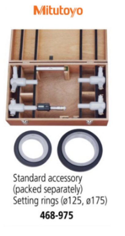 Digimatic Holtest Interchange-Head set Size 100-200mm