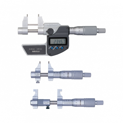 Inside Diameter Measuring Tools-Inside Micrometers Caliper Type-Mitutoyo