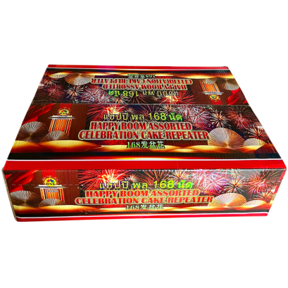 မီးရှူးမီးပန်း 168 ချက် အမြင့် 4 လက်မ (0.8)