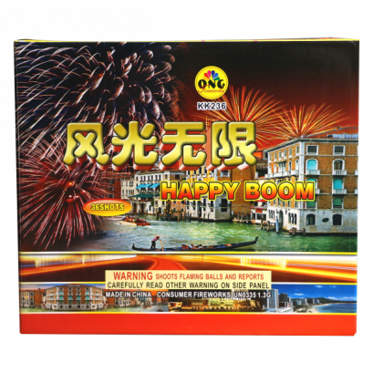 พลุแฮปปี้บูม 2" 36 นัด (12")