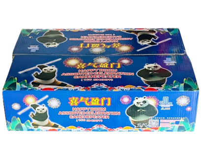 พลุ 168 นัด สูง 4นิ้ว (0.8นิ้ว)